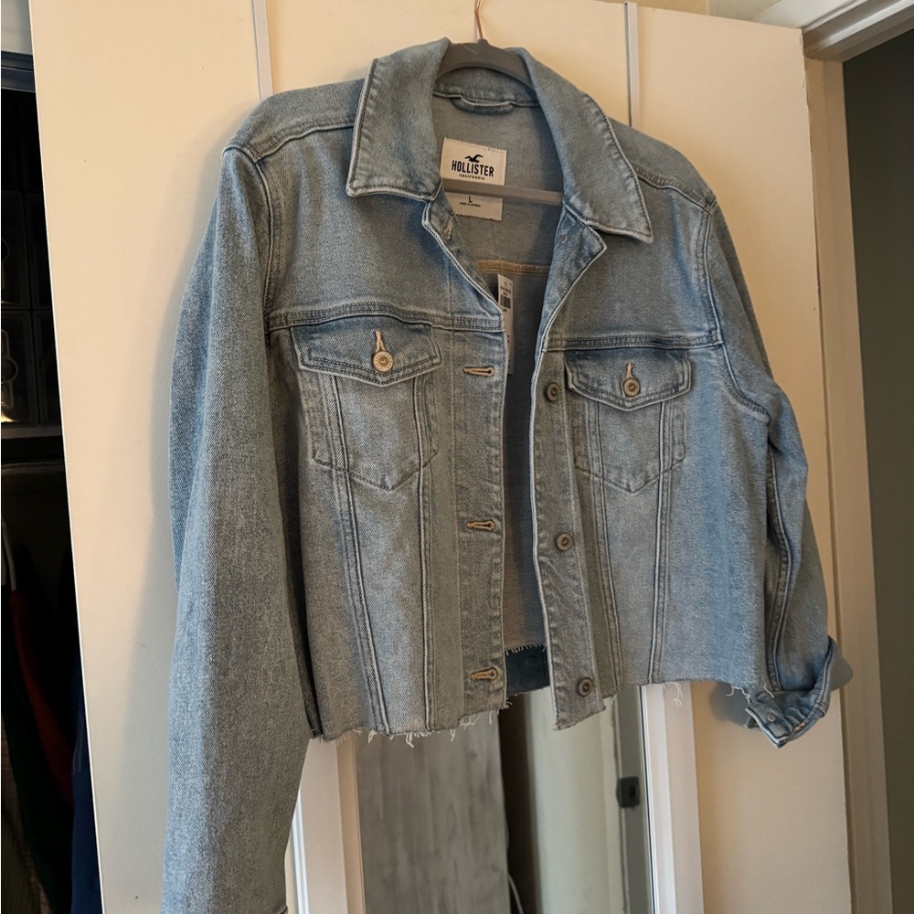 Hollister Women's Classic Blue Jean Jacket